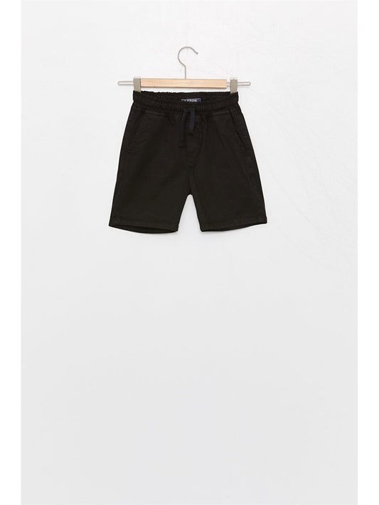 Basic Boys' Shorts with Elastic Waist