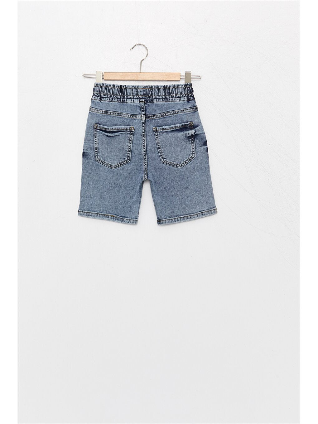 Basic Boys' Shorts with Elastic Waist