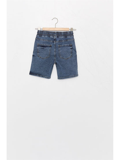 Basic Boys' Shorts with Elastic Waist