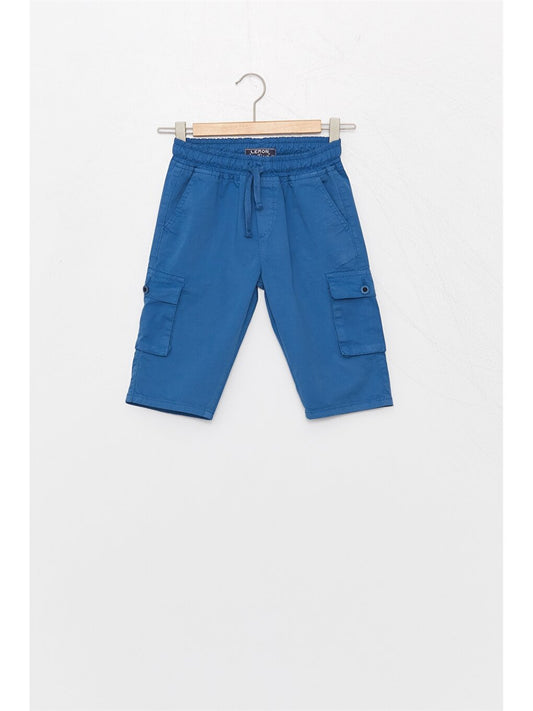 Basic Boys' Shorts with Elastic Waist