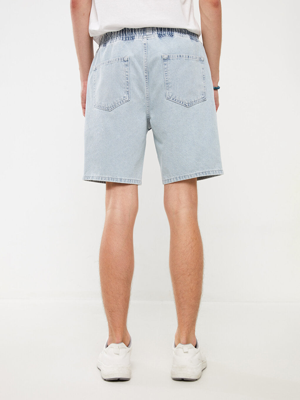 Loose Fit Men's Jean Shorts