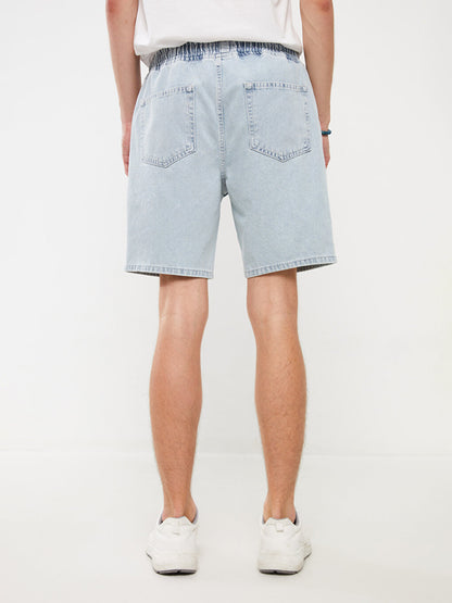 Loose Fit Men's Jean Shorts