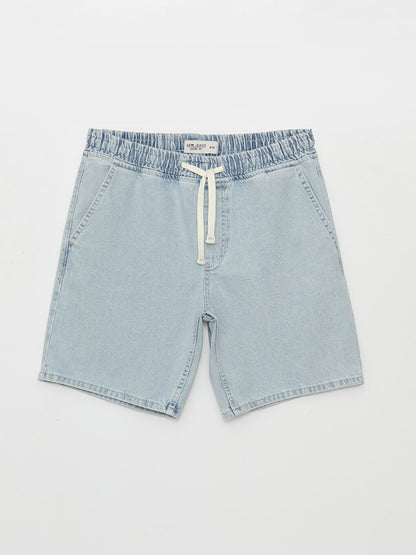 Loose Fit Men's Jean Shorts