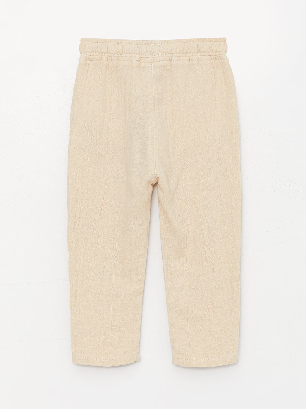 Basic Baby Boy Trousers with Elastic Waist