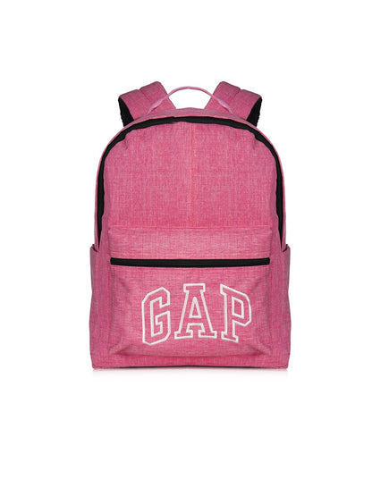 Girl's School Bag with Lettering Embroidery