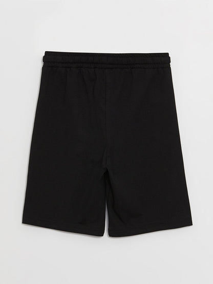 Basic Boys' Shorts with Elastic Waist