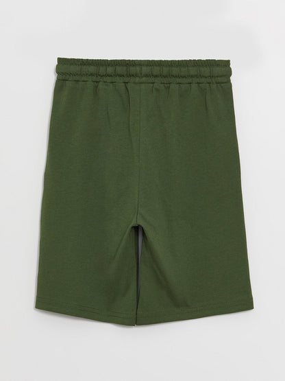 Basic Boys' Shorts with Elastic Waist