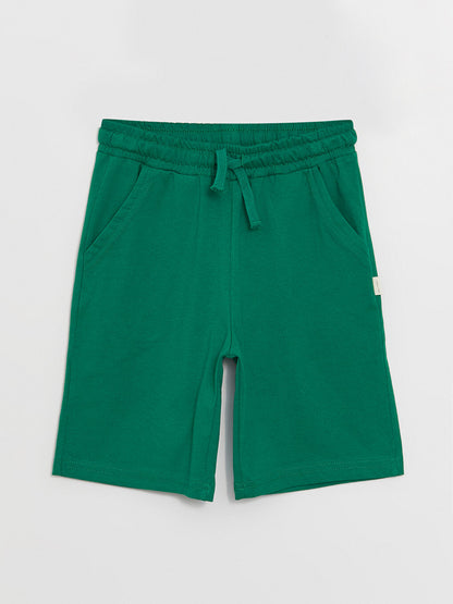 Basic Boys' Shorts with Elastic Waist