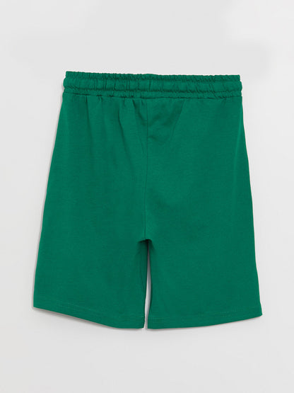 Basic Boys' Shorts with Elastic Waist