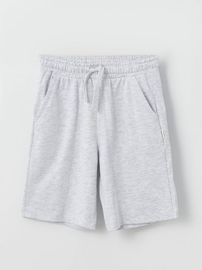 Basic Boys' Shorts with Elastic Waist