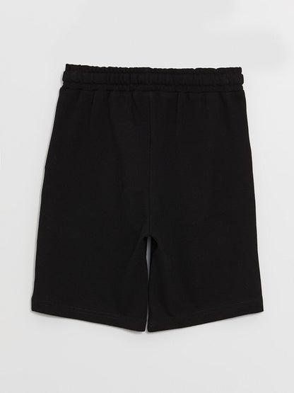 Basic Boys' Shorts with Elastic Waist