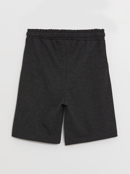 Basic Boys' Shorts with Elastic Waist