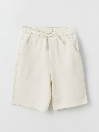 Basic Boys' Shorts with Elastic Waist