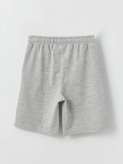 Basic Boys' Shorts with Elastic Waist