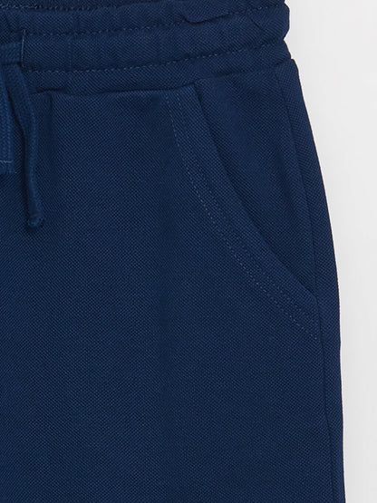 Basic Boys' Shorts with Elastic Waist