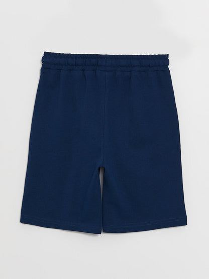 Basic Boys' Shorts with Elastic Waist