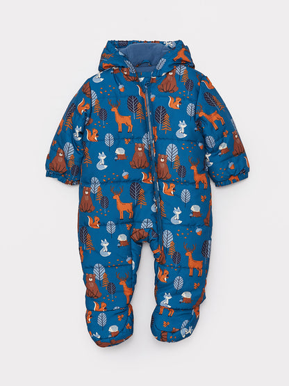 Baby Boy Printed Astronaut Coat