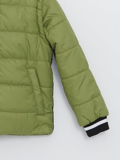 Hooded Boy's Puffer Coat