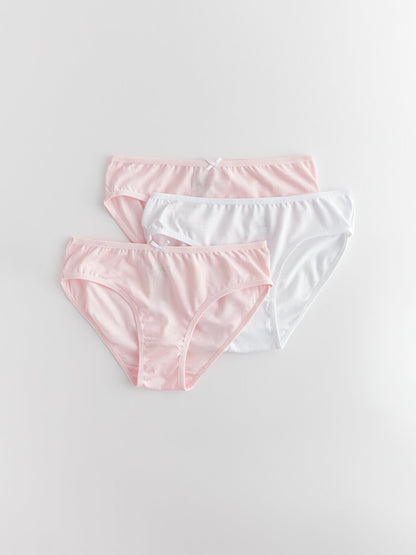 Basic Girl's Panties 3-Piece