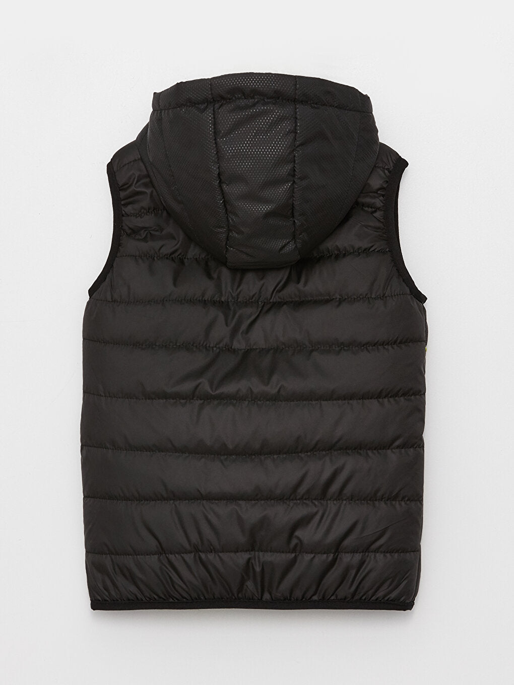 Hooded Printed Boys Puffer Vest