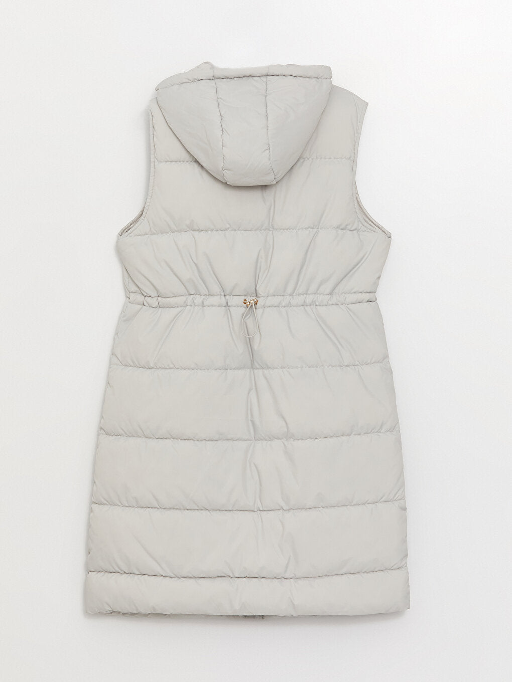 Women's Hooded Plain Puffer Vest