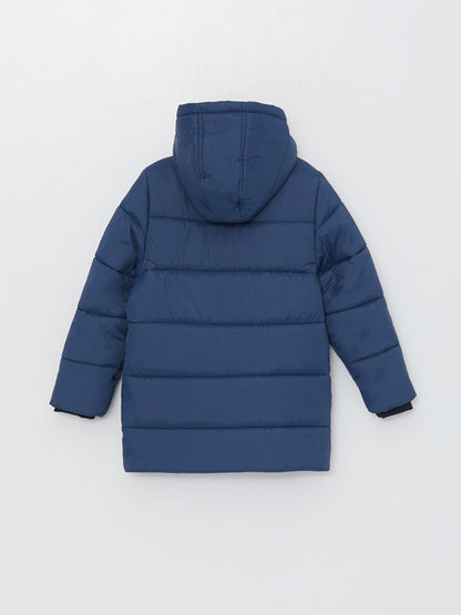 Hooded Boy's Puffer Coat