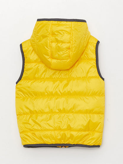 Hooded Boy Puffer Vest