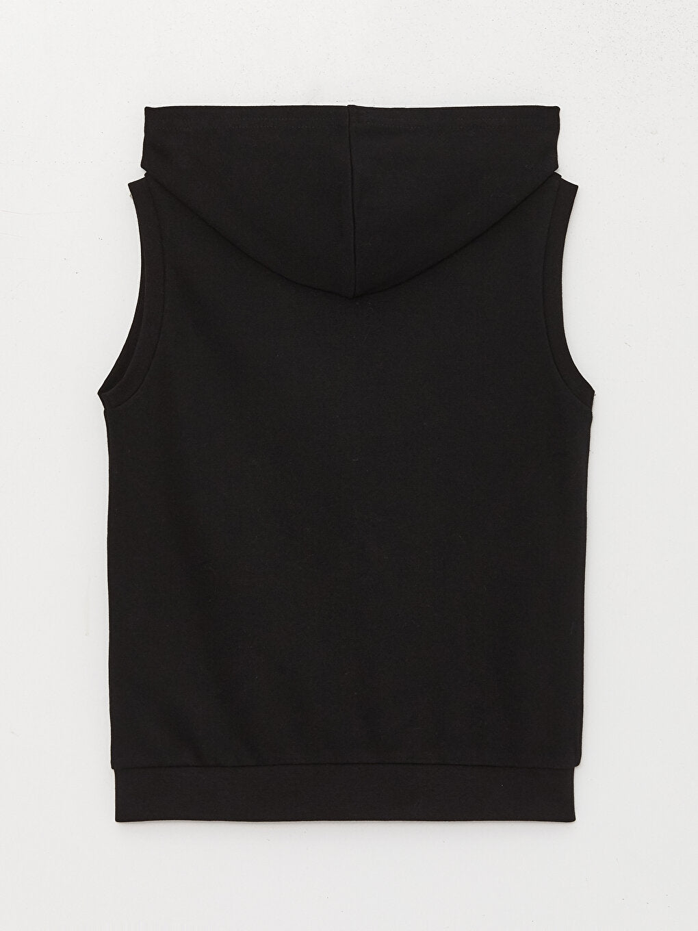 Hooded Basic Boy's Zippered Vest