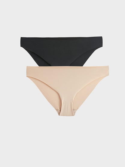 Plain Bikini Panties 2 Pack