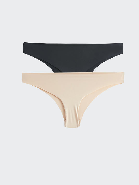 Plain Brazilian Panties 2 Pack