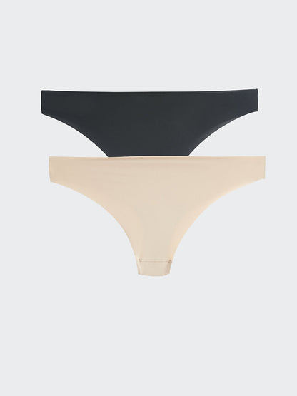 Plain Brazilian Panties 2 Pack