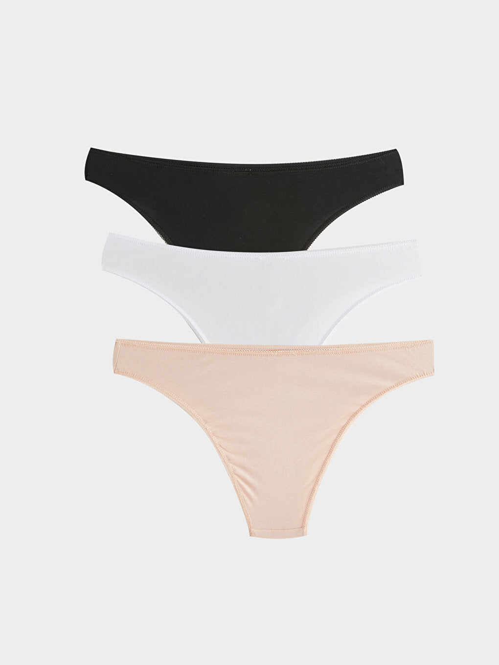 Plain Brazilian Panties 3 Pack