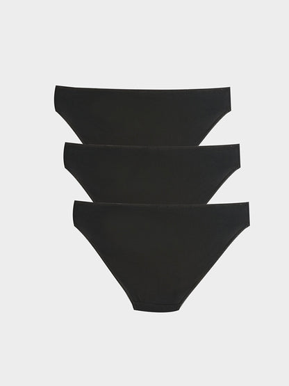 Plain Bikini Panties 3 Pack