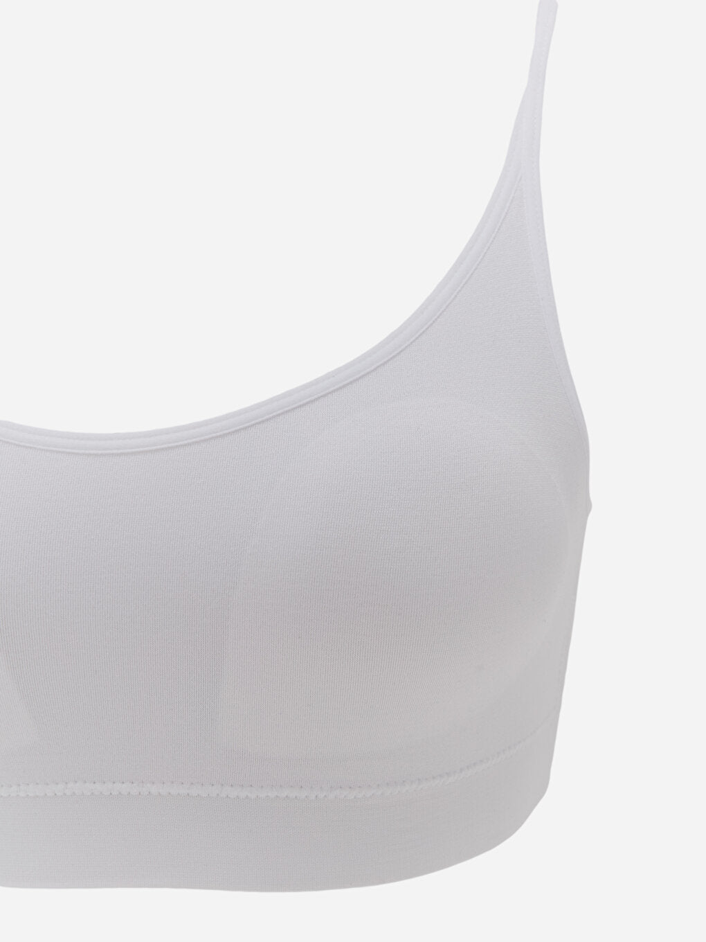 Non-Wireless Padding Plain Seamless Sports Bra