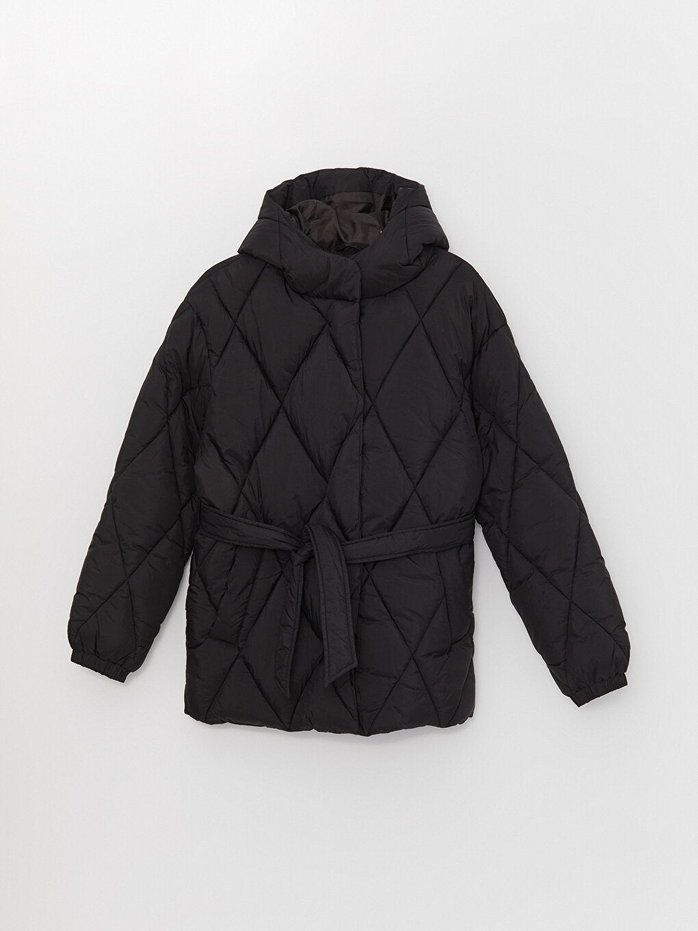 Hooded Quilted Women's Puffer Coat