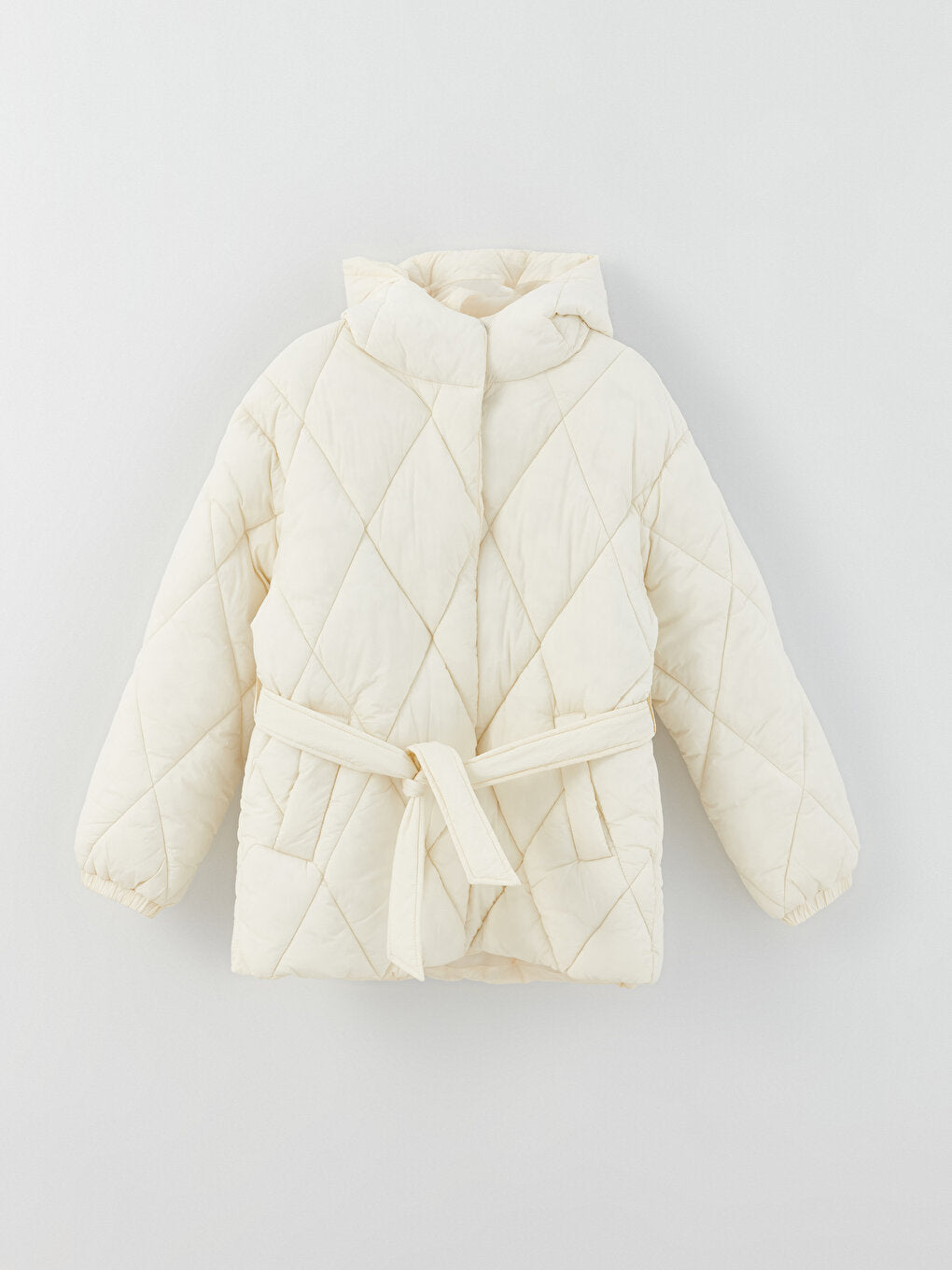 Hooded Quilted Women's Puffer Coat