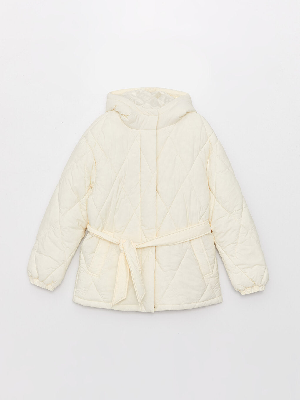 Hooded Quilted Women's Puffer Coat