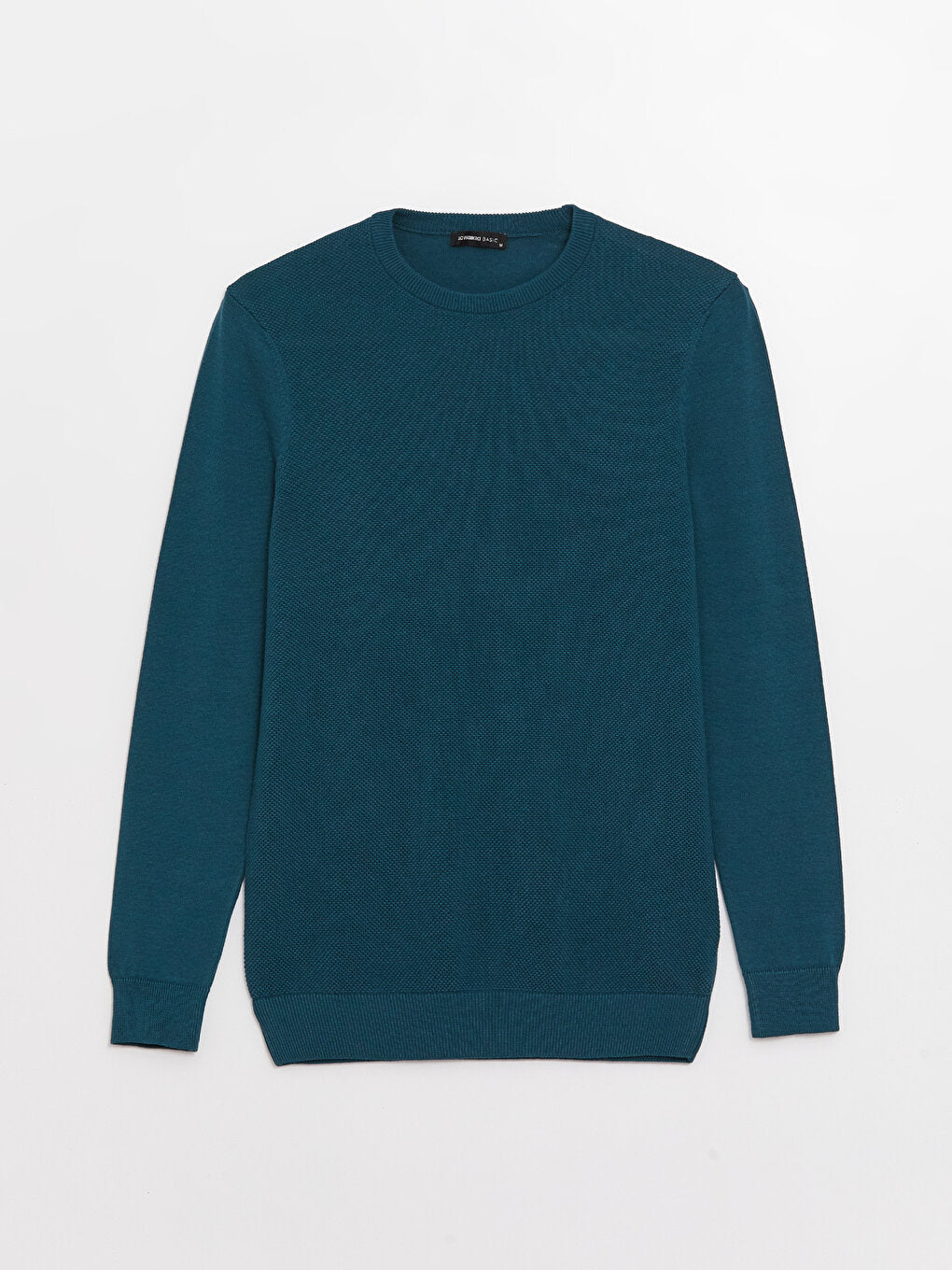 Crew Neck Long Sleeve Men's Knitwear Sweater