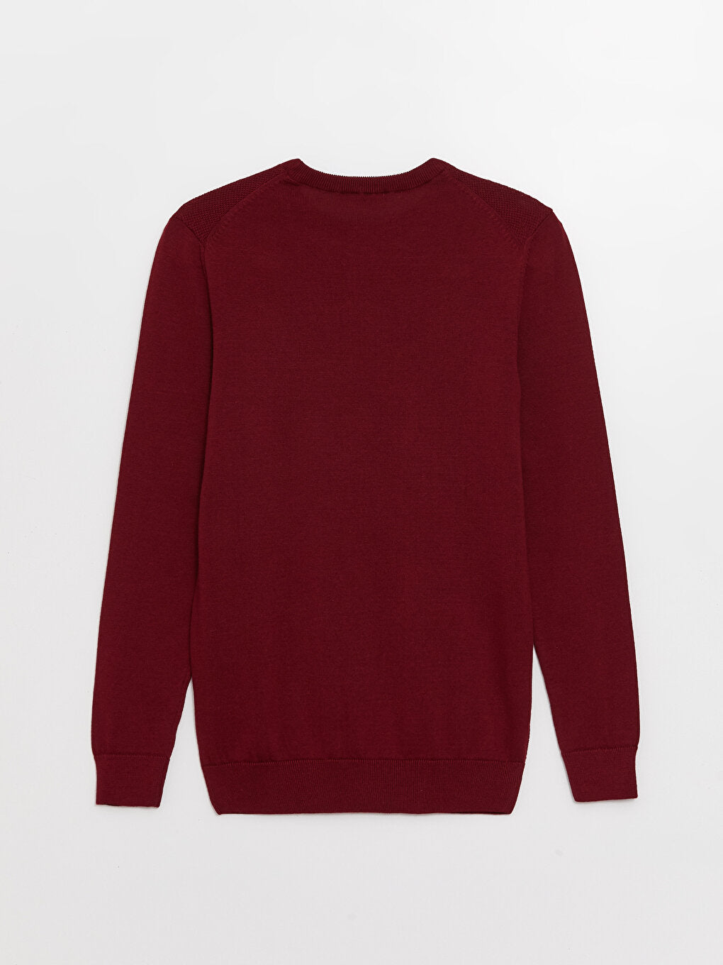 Crew Neck Long Sleeve Men's Knitwear Sweater