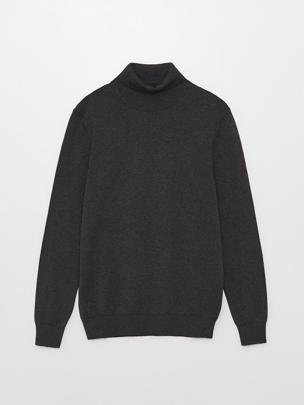 Turtleneck Long Sleeve Men's Knitwear Sweater