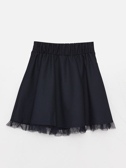 Girls' Skirt with Elastic Waist