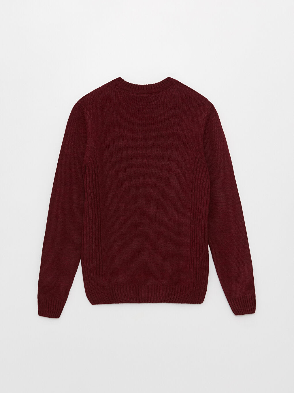 Crew Neck Long Sleeve Men's Knitwear Sweater