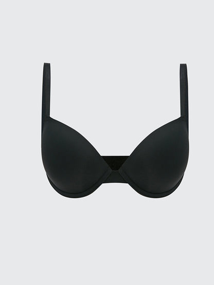 Underwire Unpadded Plain T-Shirt Bra