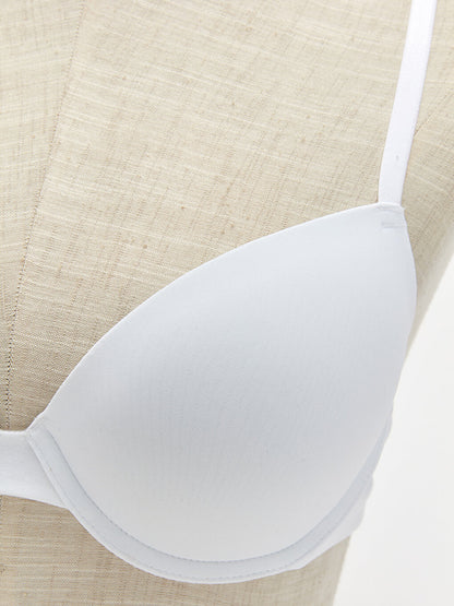 Underwire Unpadded Plain T-Shirt Bra