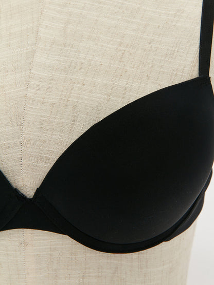 Underwire Half Padded Plain T-Shirt Bra