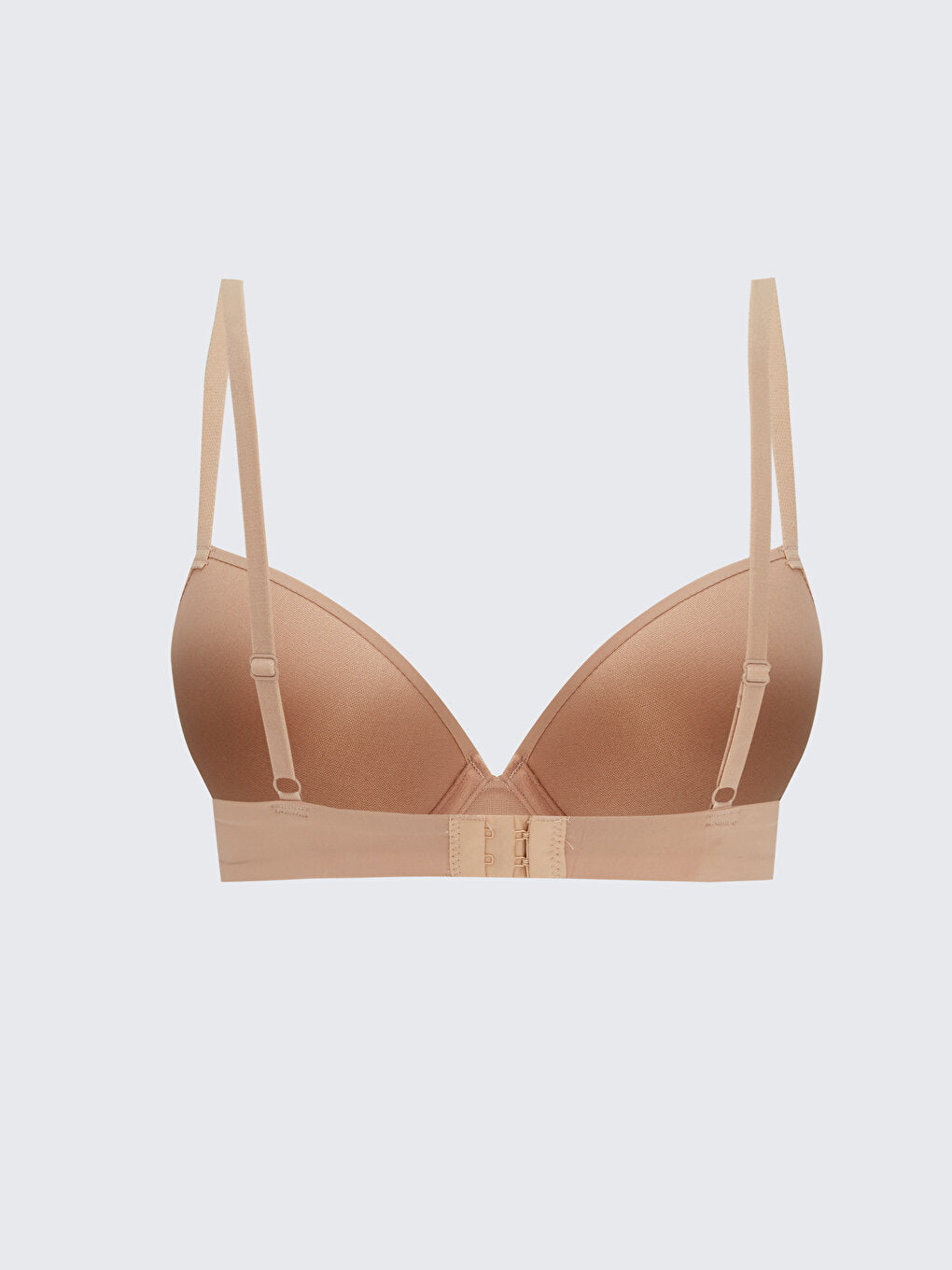 Underwire Half Padded Plain T-Shirt Bra