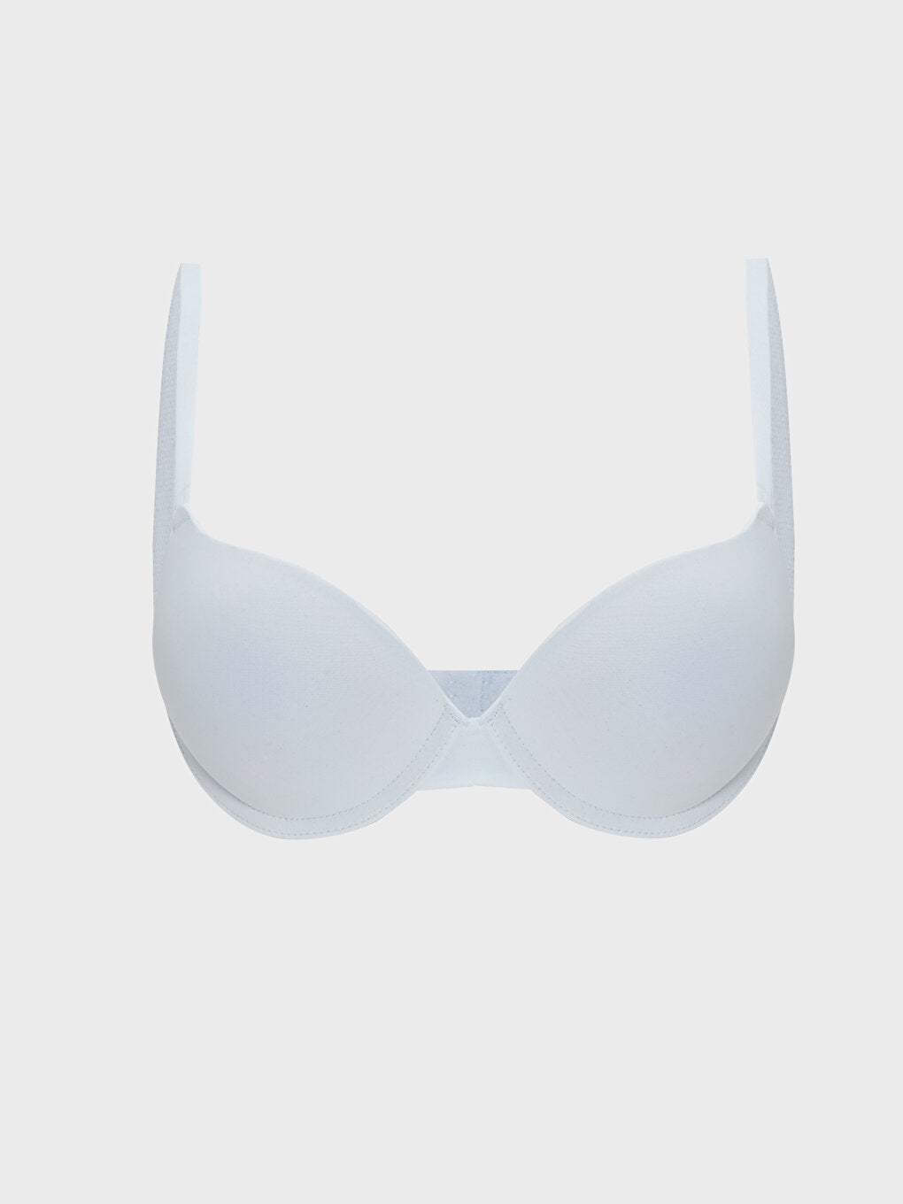 Underwire Padded Plain T-Shirt Bra