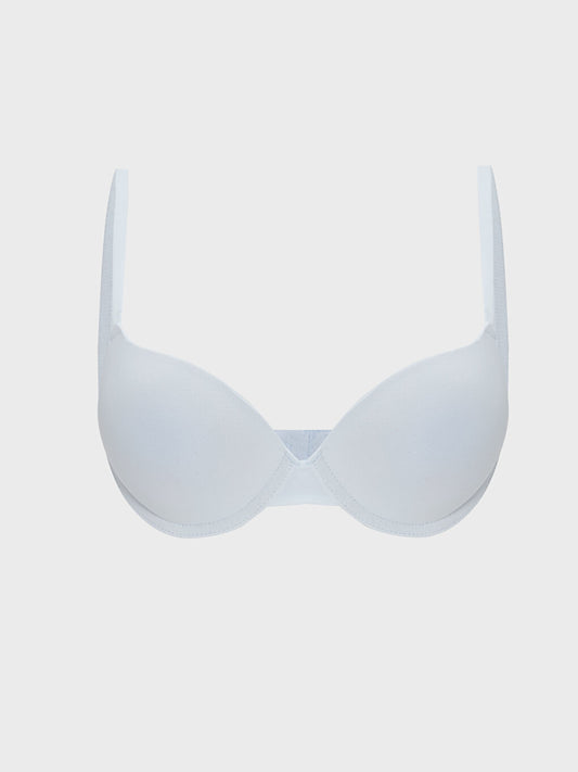 Underwire Padded Plain T-Shirt Bra