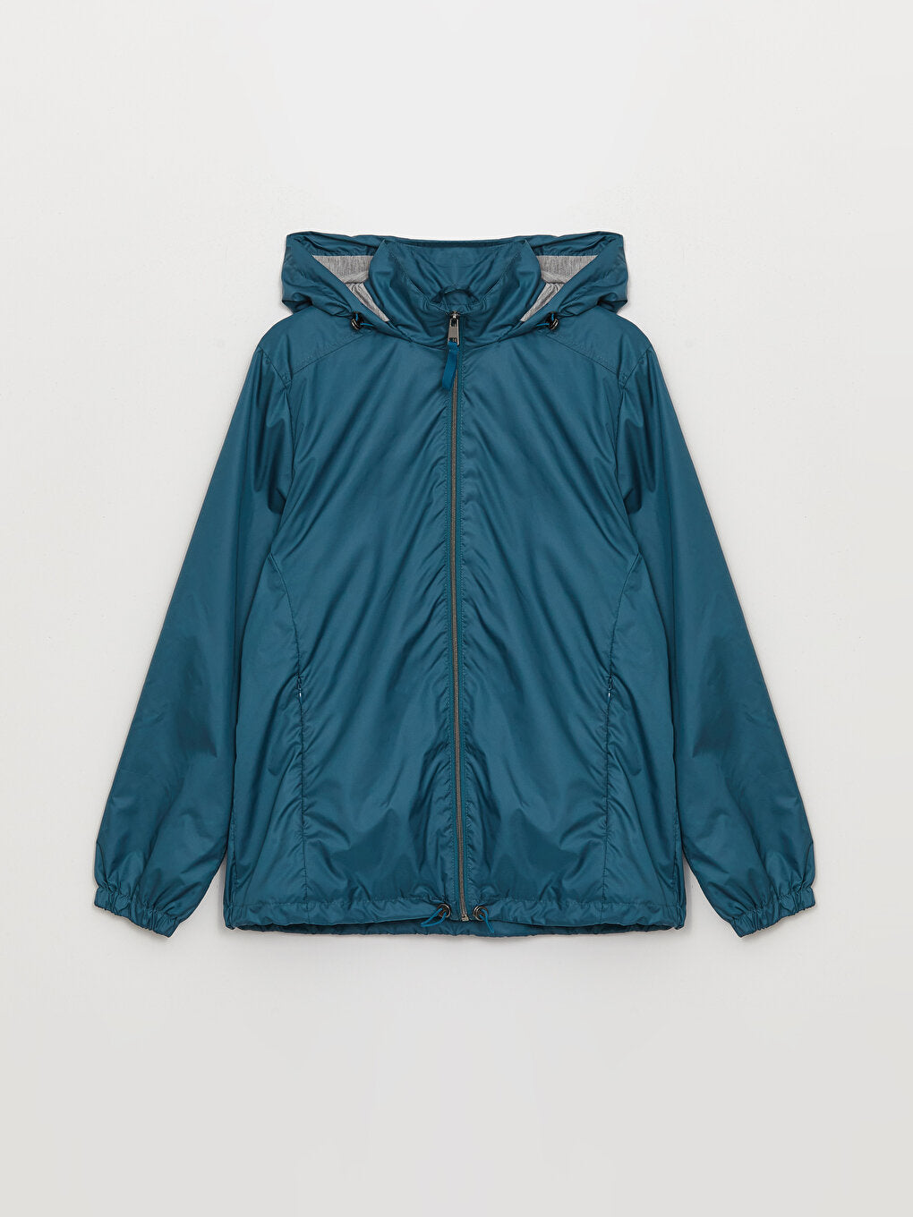 Women's Hooded Plain Raincoat