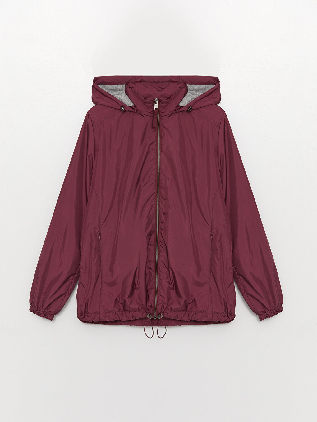 Women's Hooded Plain Raincoat